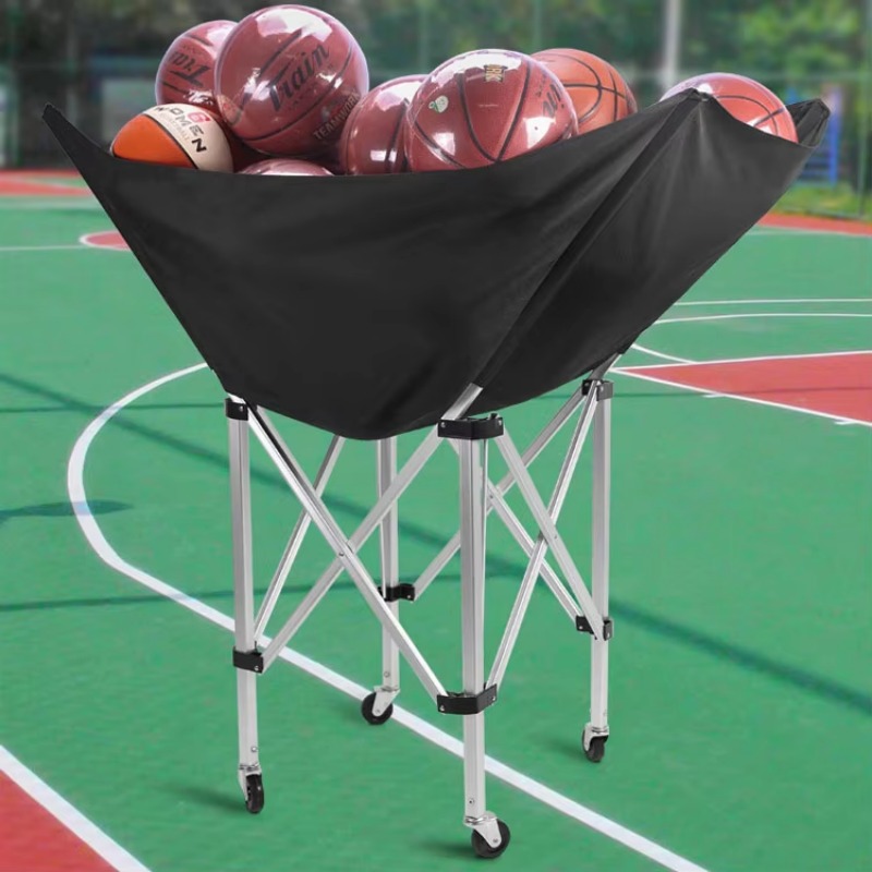Sports Equipment Basketball - Anpassbarer Aluminium-Ballwagen für Basketball, Volleyball, Fußball