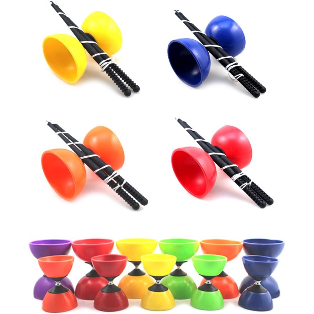 Sports Equipment In Chinese - Sensorische Trainingsgeräte Leder Chinesisches Diabolo Schüsselform