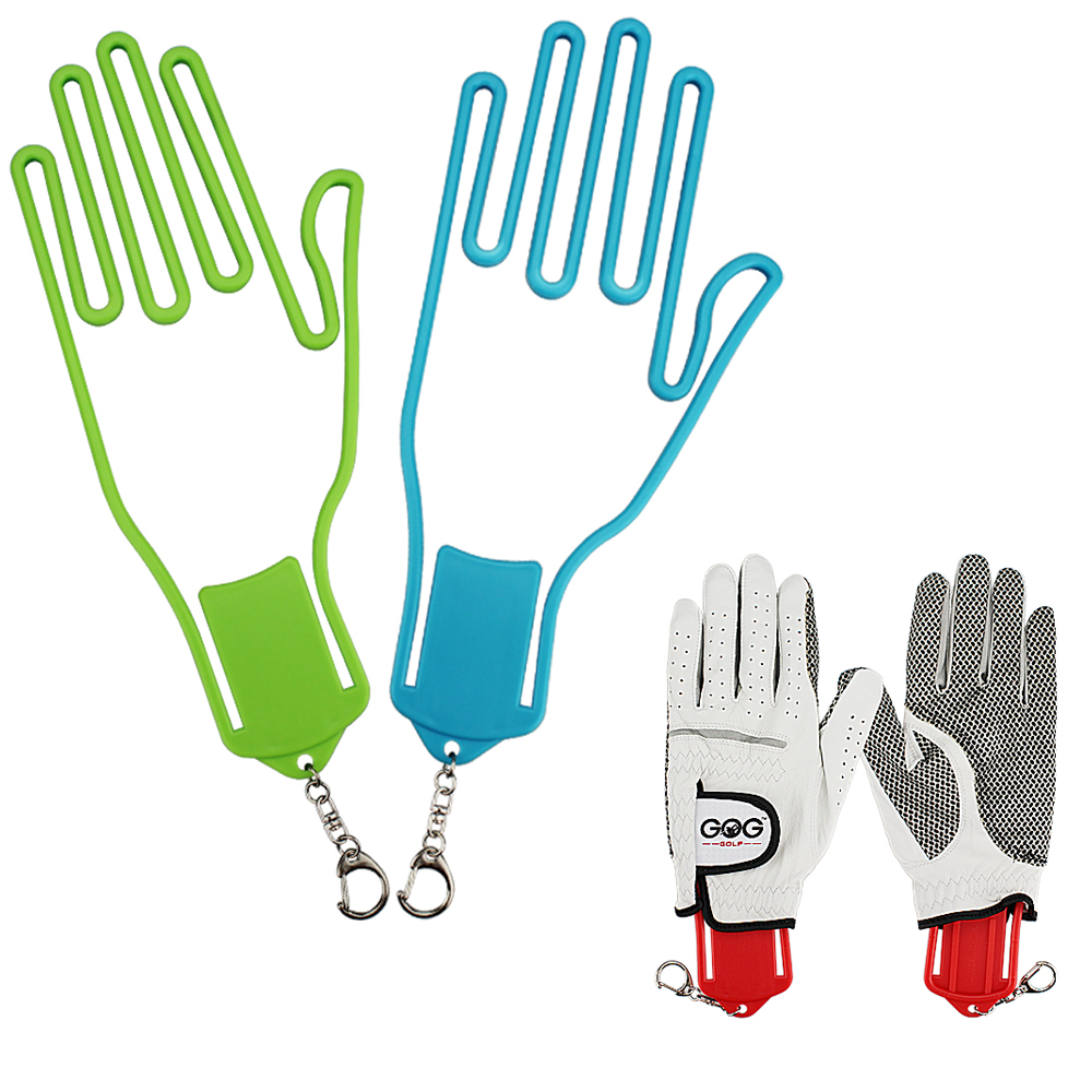 Sports Equipment Dryer - 1 Stück Golf-Handschuh-Aufhänger, 4 Farben, bunt,