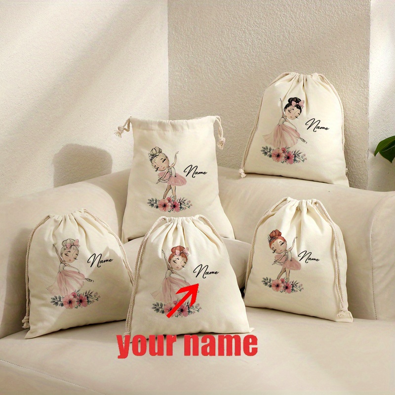 Sports Equipment Dryer - Personalisierter Ballerina-Reisebeutel mit Kordelzug, individuelles Design