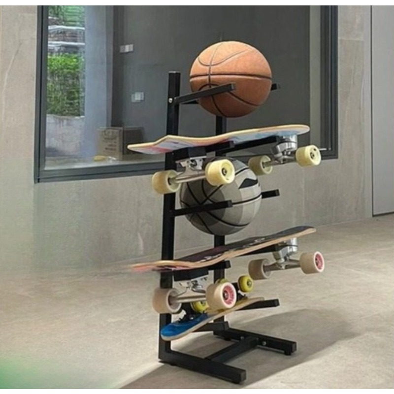 Skateboard-Ausrüstungsständer, – Sports Equipment Basketball Bewertung und Preis