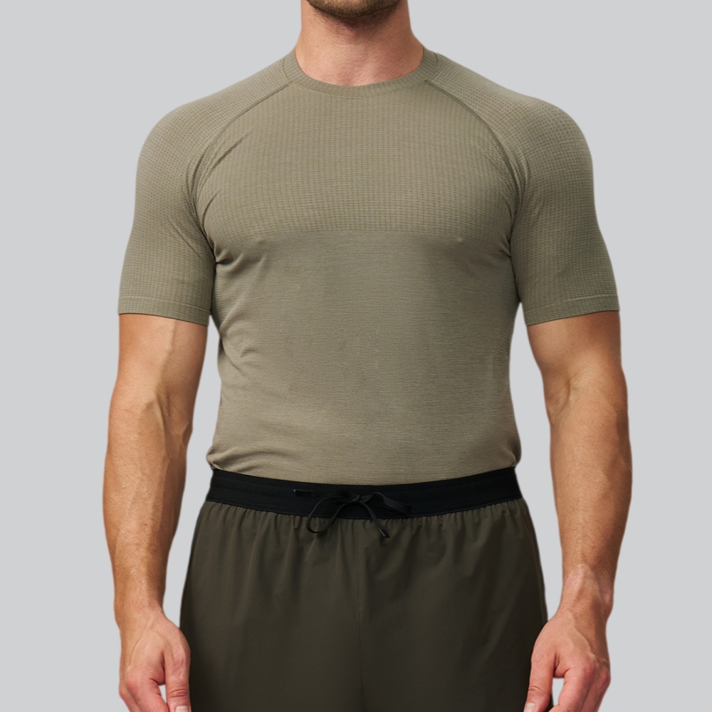 Herren Einfarbiges Sport-T-Shi – Sports Equipment Logos Bewertung und Preis