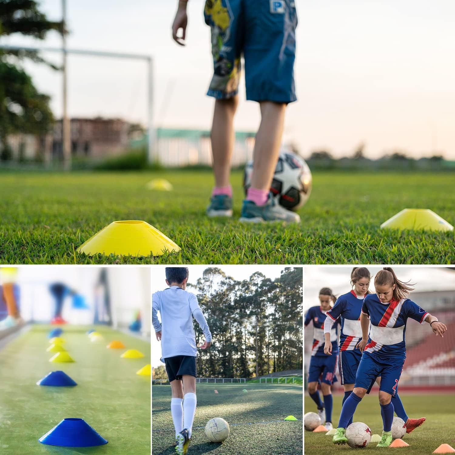 5 Stück Fußball-Trainingsplatt – Football Training Cone Bewertung und Preis