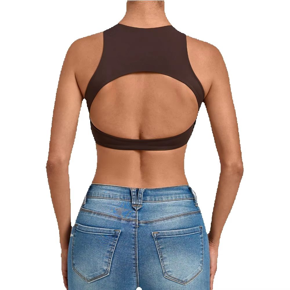 Damen Sport-BH mit hohem Krage – Sports Equipment Logos Bewertung und Preis