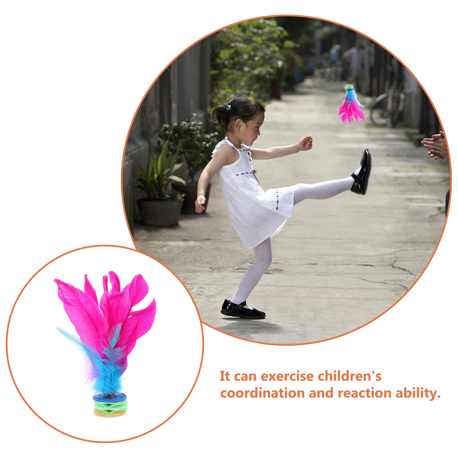 2 Stück Shuttlecocks, Kick-Shu – Sports Equipment In Chinese Bewertung und Preis