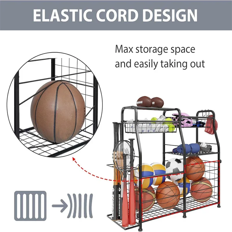 2026 Ball-Aufbewahrungsregal G – Sports Equipment Storage Rack Bewertung und Preis